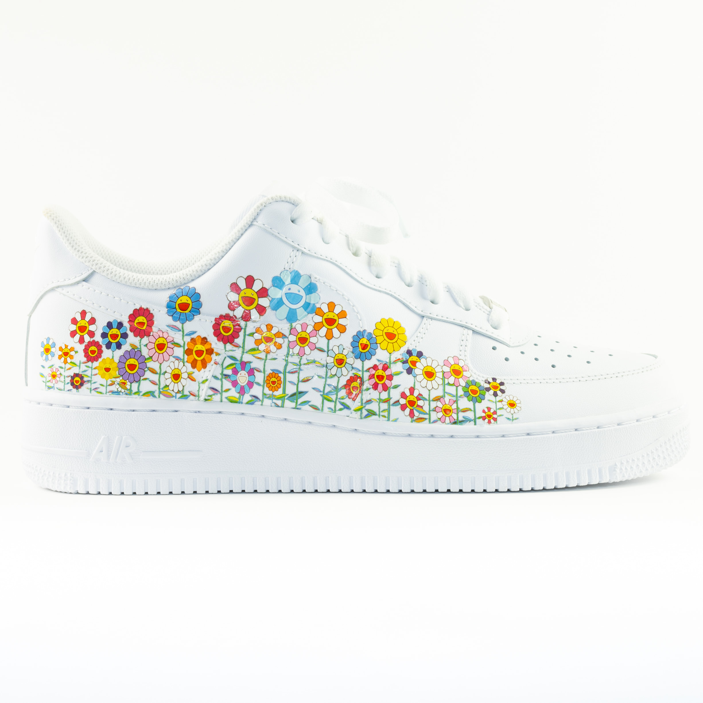 air force 1 with flowers