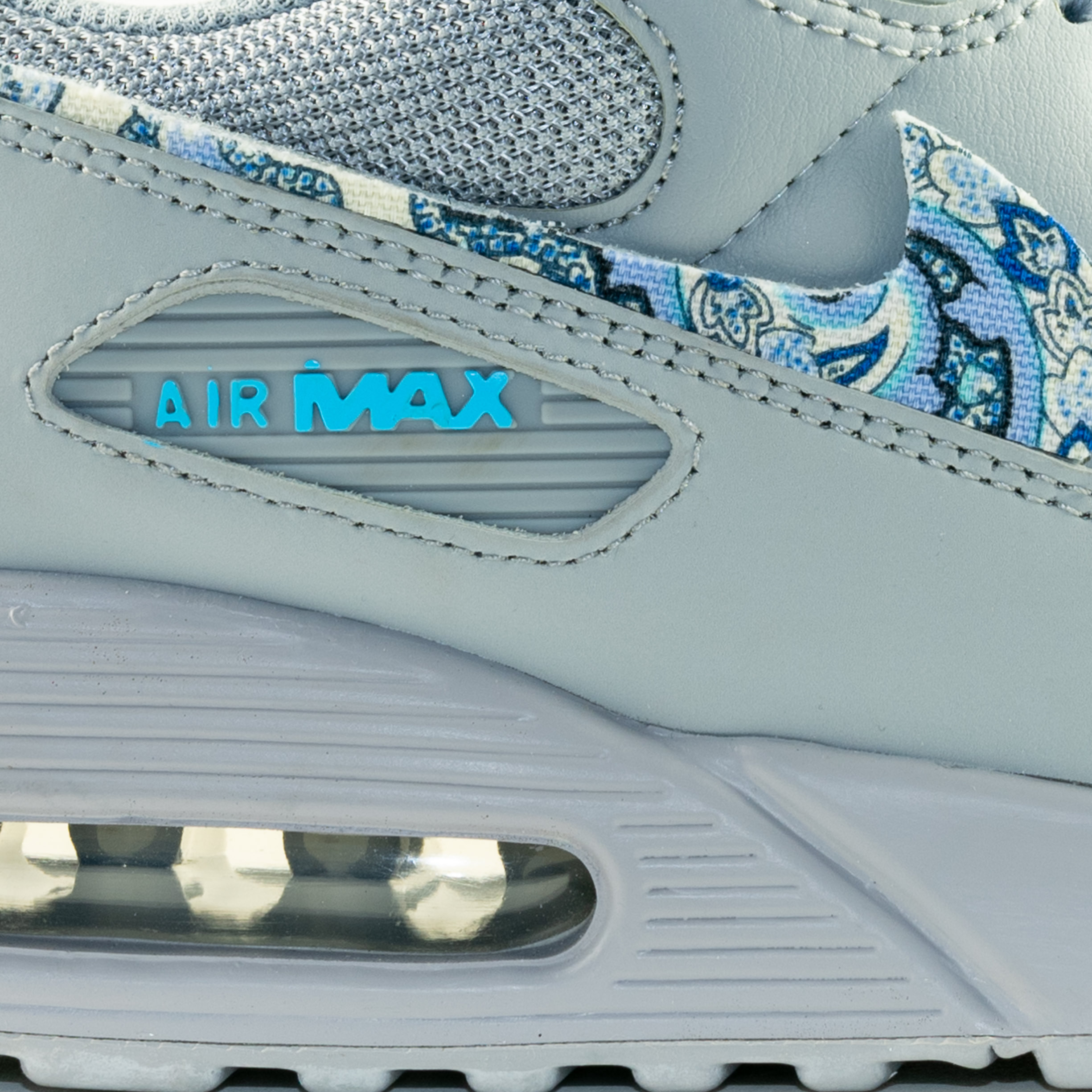 Nike Air Max 90 Custom 'Paisley on Grey' Edition